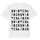 Svarteskären ordlek t-shirt