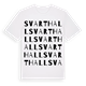 Svarthall ordlek t-shirt