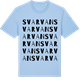 Blue Soul t-shirt med Svarvan ordlek t-shirt
