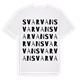 Svarvan ordlek t-shirt