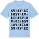 Blue Soul t-shirt med Svarvarebo ordlek t-shirt