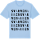 Blue Soul t-shirt med Svarvenabben ordlek t-shirt