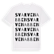 Svarvenabben ordlek t-shirt