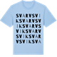 Blue Soul t-shirt med Svarvsvik ordlek t-shirt