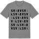 Mid Heather Gray t-shirt med Svarvsvik ordlek t-shirt