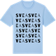 Blue Soul t-shirt med Svea ordlek t-shirt