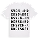 Sven-Andersgården ordlek t-shirt