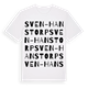Sven-Hanstorp ordlek t-shirt