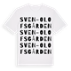 Sven-Olofsgården ordlek t-shirt