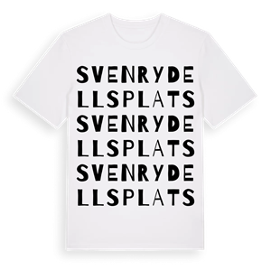 Sven Rydells Plats ordlek t-shirt – ekologisk bomull t-shirt från Pinshirt