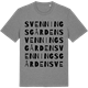 Mid Heather Gray t-shirt med Svenningsgården ordlek t-shirt