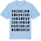 Blue Soul t-shirt med Svennungsön ordlek t-shirt