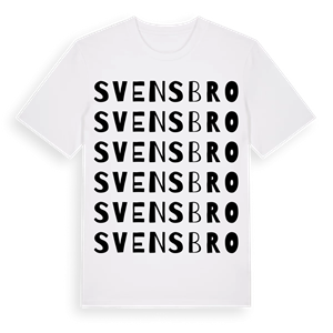 Svensbro ordlek t-shirt – ekologisk bomull t-shirt från Pinshirt