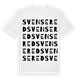 Svensered ordlek t-shirt