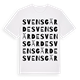Svensgärde ordlek t-shirt