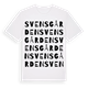 Svensgården ordlek t-shirt