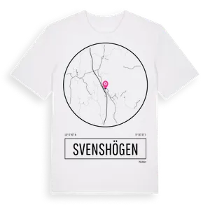 Svenshögen t-shirt – ekologisk bomull t-shirt från Pinshirt