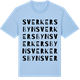 Blue Soul t-shirt med Sverkersbyn ordlek t-shirt