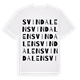 Svindalen ordlek t-shirt