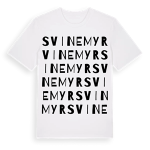 Svinemyr ordlek t-shirt – ekologisk bomull t-shirt från Pinshirt