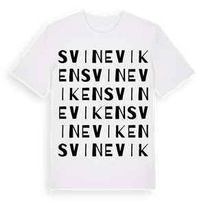 Svineviken ordlek t-shirt – ekologisk bomull t-shirt från Pinshirt