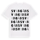 Svingån ordlek t-shirt