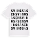 Svingsåsen ordlek t-shirt