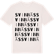 Vintage White t-shirt med Svinnäs ordlek t-shirt