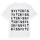 Syltenäs ordlek t-shirt