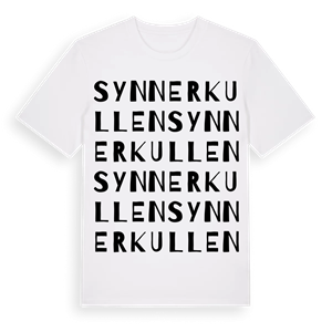Synnerkullen ordlek t-shirt – ekologisk bomull t-shirt från Pinshirt