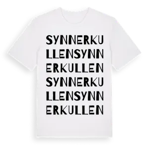 Synnerkullen ordlek t-shirt – ekologisk bomull t-shirt från Pinshirt