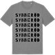 Mid Heather Gray t-shirt med Synneröd ordlek t-shirt