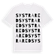 Systrared ordlek t-shirt