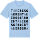 Blue Soul t-shirt med Tåbergsgården ordlek t-shirt