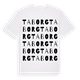 Taborg ordlek t-shirt