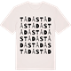Vintage White t-shirt med Tådås ordlek t-shirt
