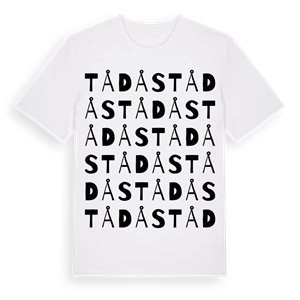 Tådås ordlek t-shirt – ekologisk bomull t-shirt från Pinshirt