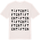 Vintage White t-shirt med Tåften ordlek t-shirt