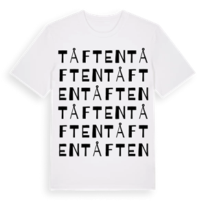Tåften ordlek t-shirt – ekologisk bomull t-shirt från Pinshirt