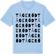 Blue Soul t-shirt med Tågeröd ordlek t-shirt
