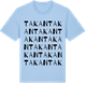 Blue Soul t-shirt med Takan ordlek t-shirt