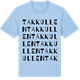 Blue Soul t-shirt med Takkullen ordlek t-shirt