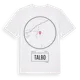 White t-shirt med Talbo t-shirt