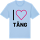 Blue Soul t-shirt med Jag älskar Täng t-shirt stort tryck