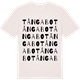 Vintage White t-shirt med Tångabo ordlek t-shirt