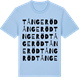 Blue Soul t-shirt med Tångeröd ordlek t-shirt