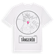 White t-shirt med Tångeröd t-shirt