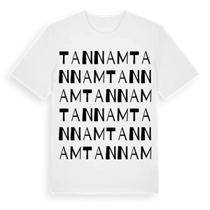 Tannam ordlek t-shirt – ekologisk bomull t-shirt från Pinshirt