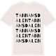 Vintage White t-shirt med Tannamsdalen ordlek t-shirt
