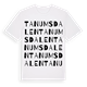 Tanumsdalen ordlek t-shirt